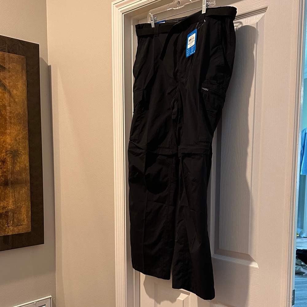 Columbia Black Omni-Shade Men's Pants/Shorts